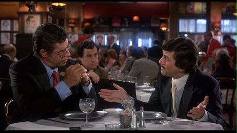 Robert De Niro and Jerry Lewis in The King of Comedy (1982)